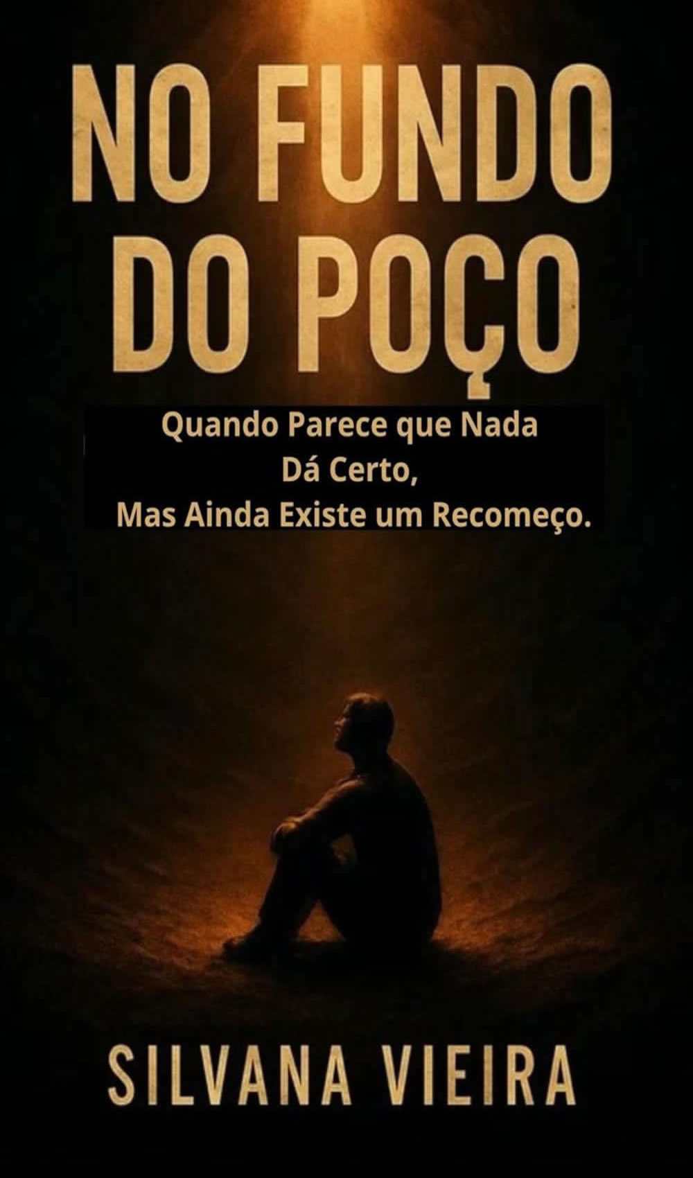 Capa do Livro No Fundo Do Poço de Silvana Vieira